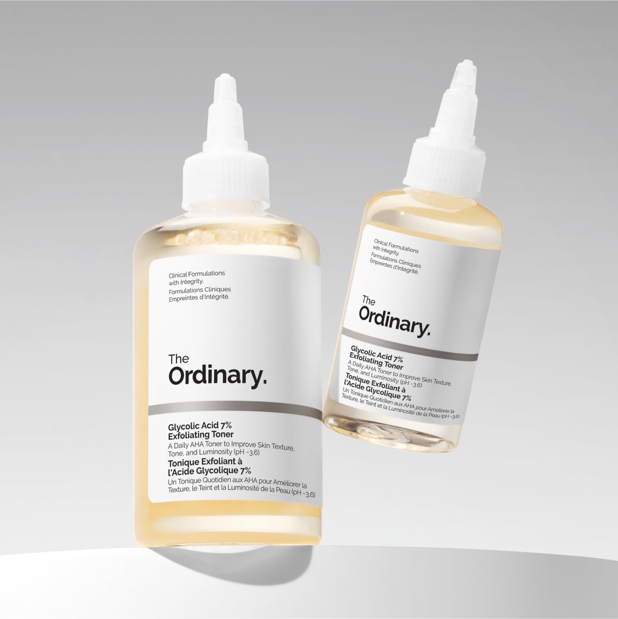 The Ordinary Glycolic Acid 7% Exfoliating Toner, Brightening and Smoothing Daily Toner for More Even-Looking Skin Tone, 8.1 Fl Oz - Image 5