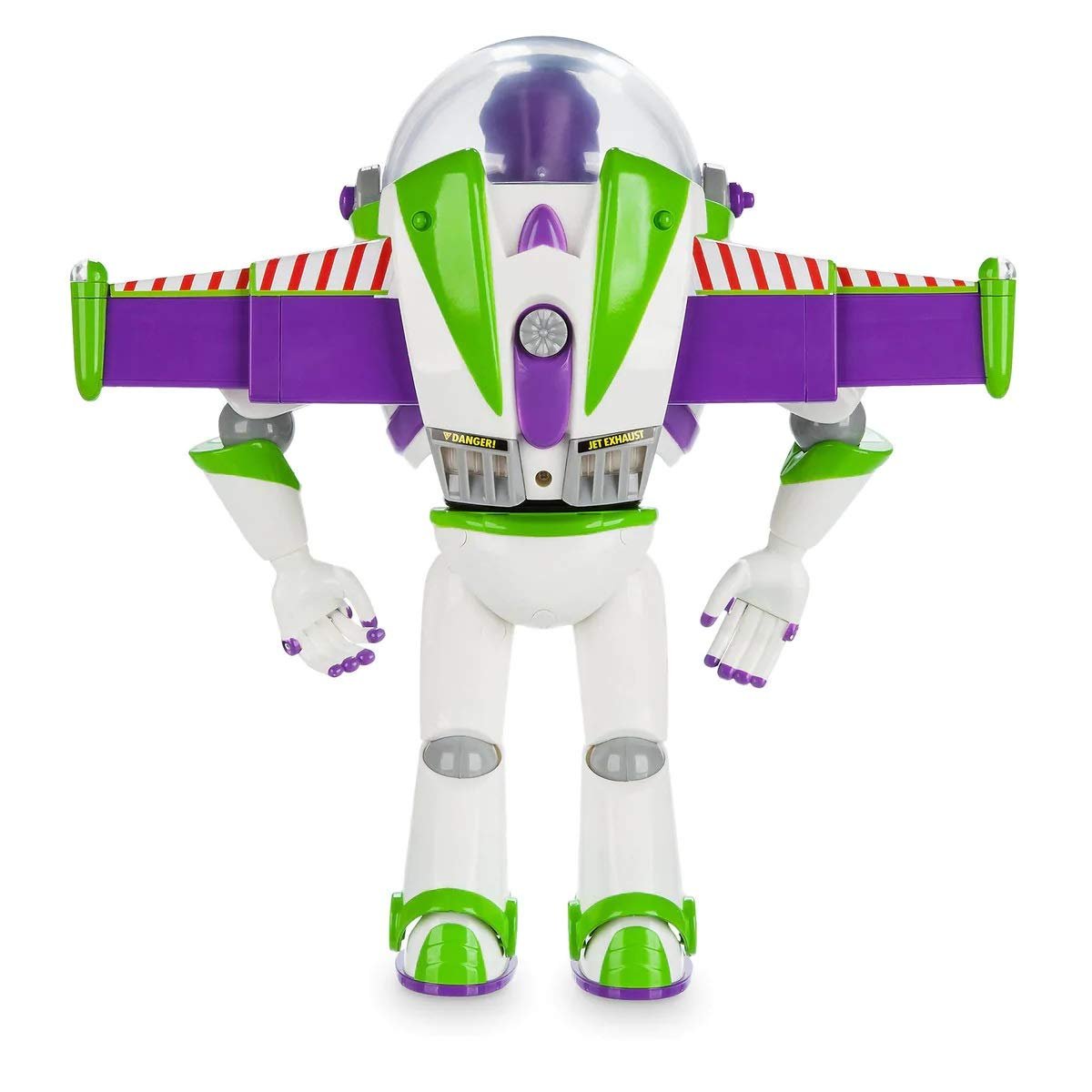 Disney Store Official Buzz Lightyear Interactive Talking Action Figure from Toy Story, Features 10+ English Phrases, Interacts with Other Figures and Toys - Image 4