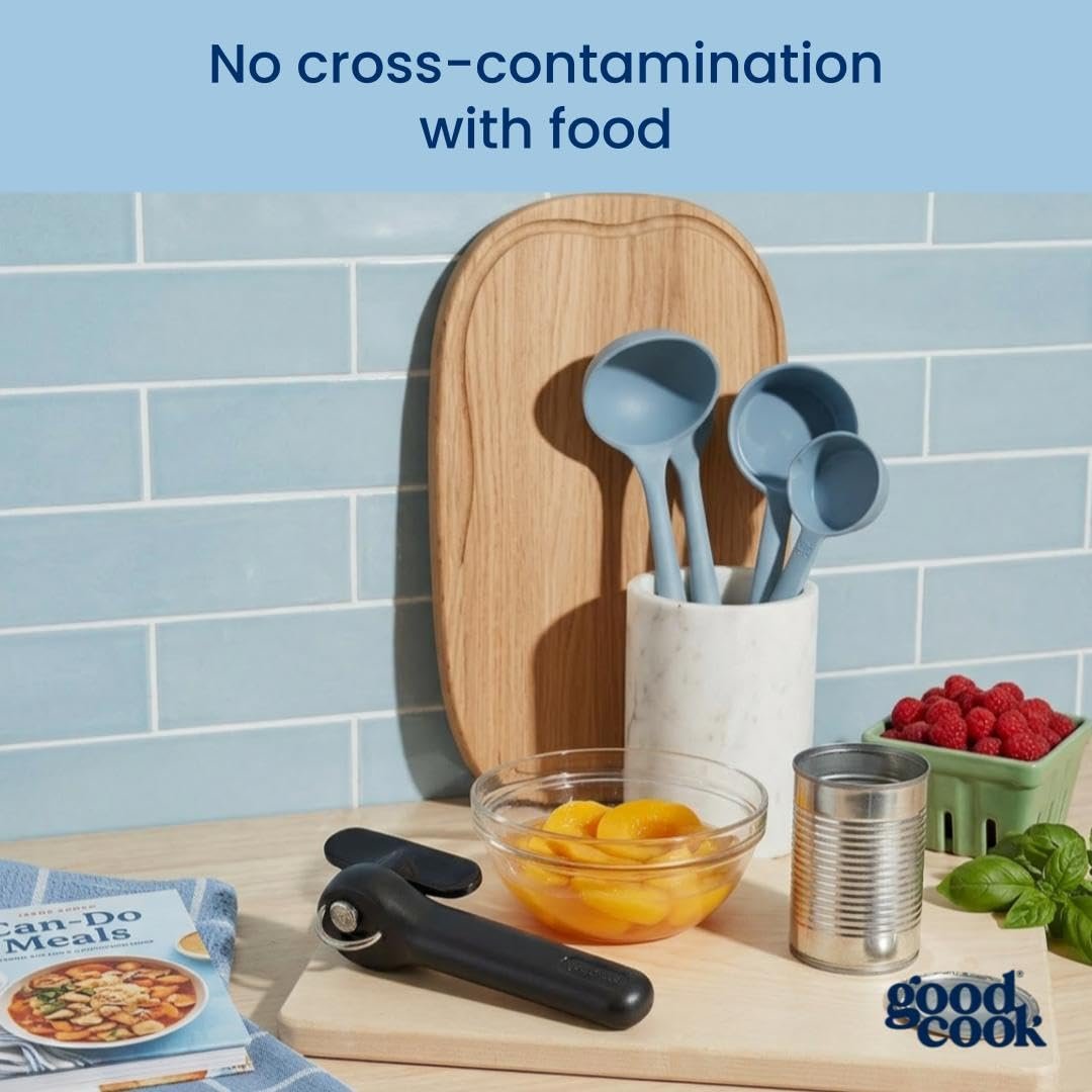 GoodCook Safe-Cut Can Opener with Easy Turn Knob, Black - Image 8