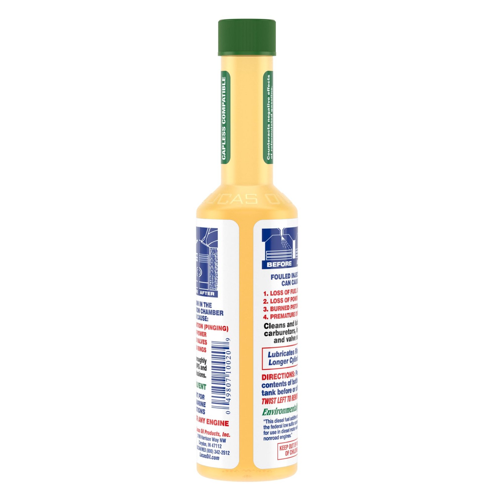 Lucas Oil 10020 Upper Cylinder Lube/Fuel Treatment - 5.25 fl oz. - Image 2