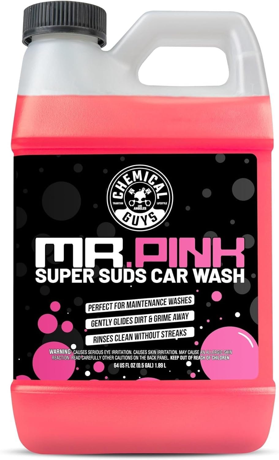 Chemical Guys, Mr. Pink Car Wash Soap, Foam Cannon & Bucket Wash, 64 oz - Image 7