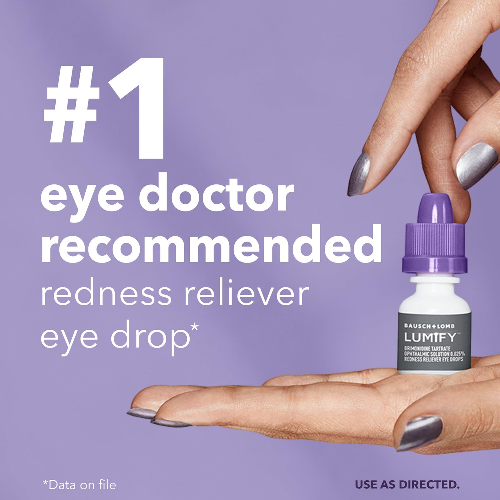 Lumify Redness Relief Eye Drops, Whiter & Brighter Looking Eyes, 0.17 oz - Image 3