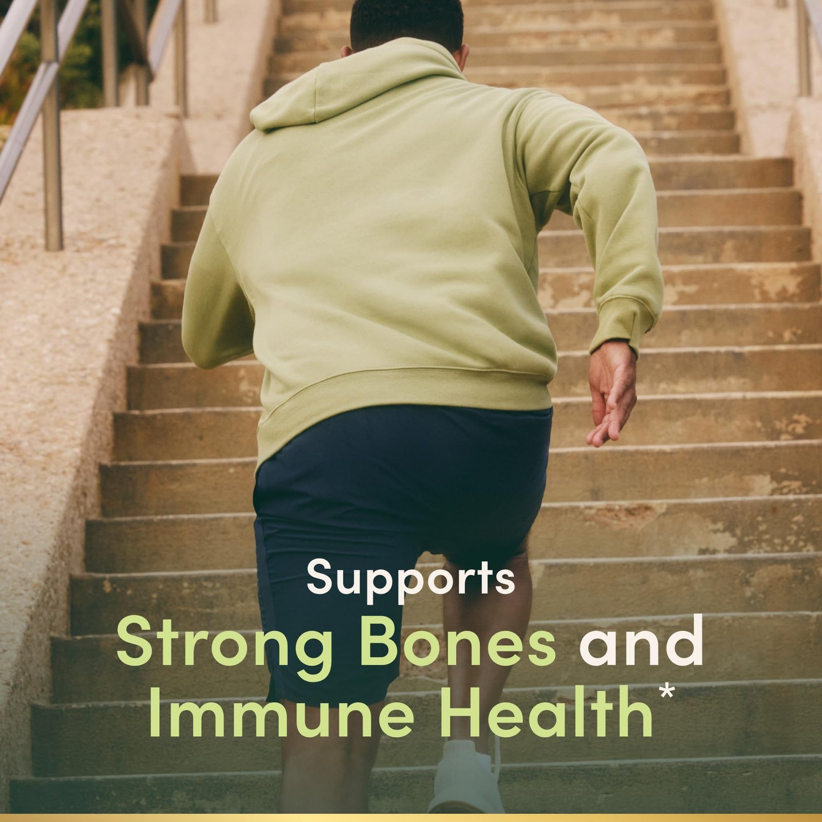 Nature's Bounty Vitamin D3 2000 IU Essential for Healthy Bones 350 Softgels - Image 2
