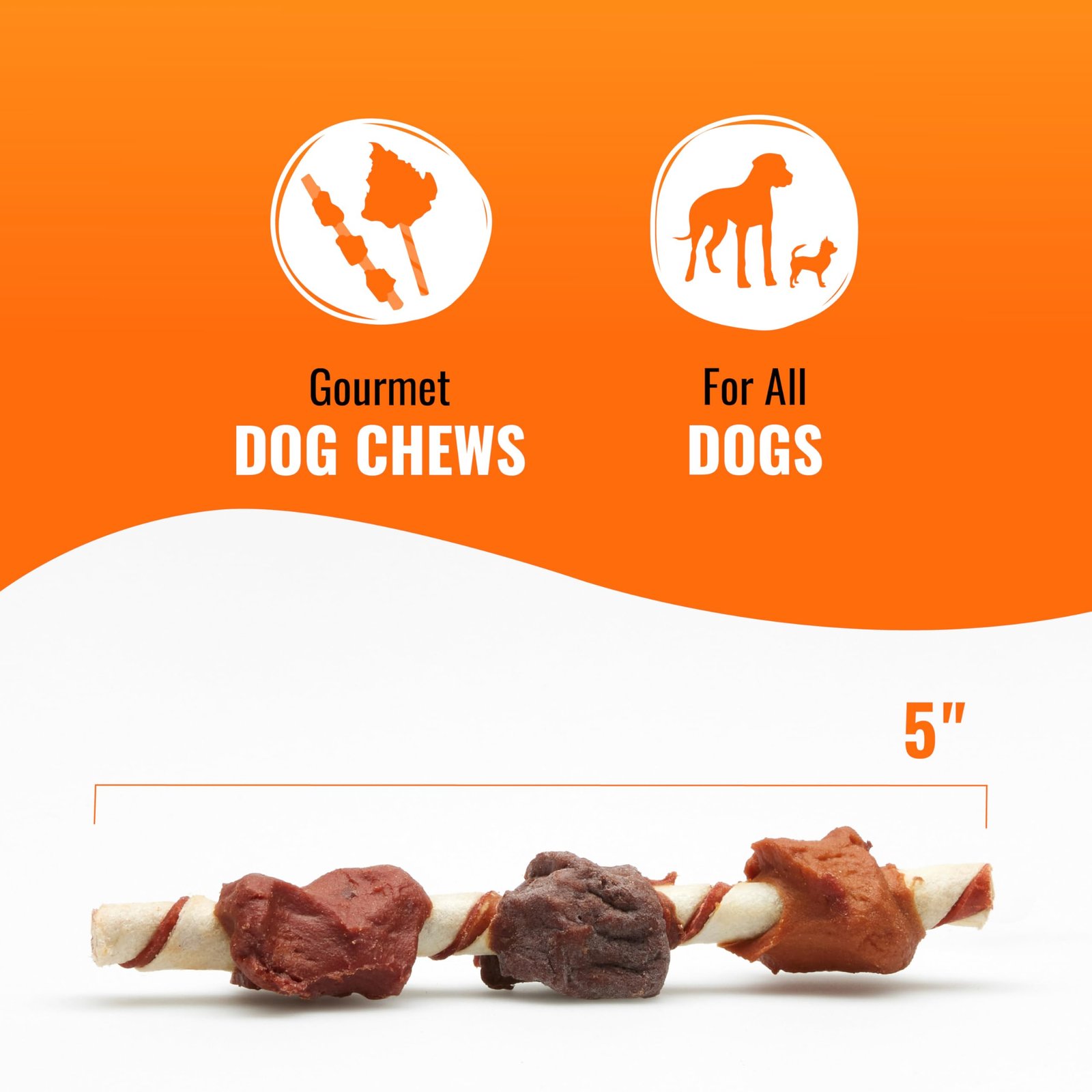 Good 'n' Fun Kabobs Long-Lasting Dog Treat Made With Real Protein, 24 oz - Image 4