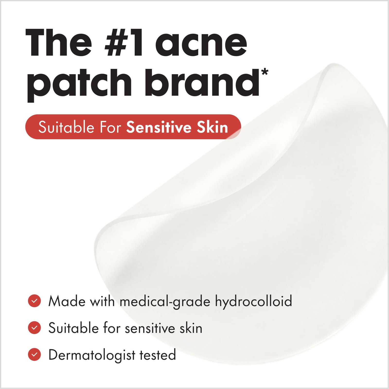 Mighty Patch Hero Cosmetics Original Nighttime Acne Pimple Patches, 36 Ct - Image 6