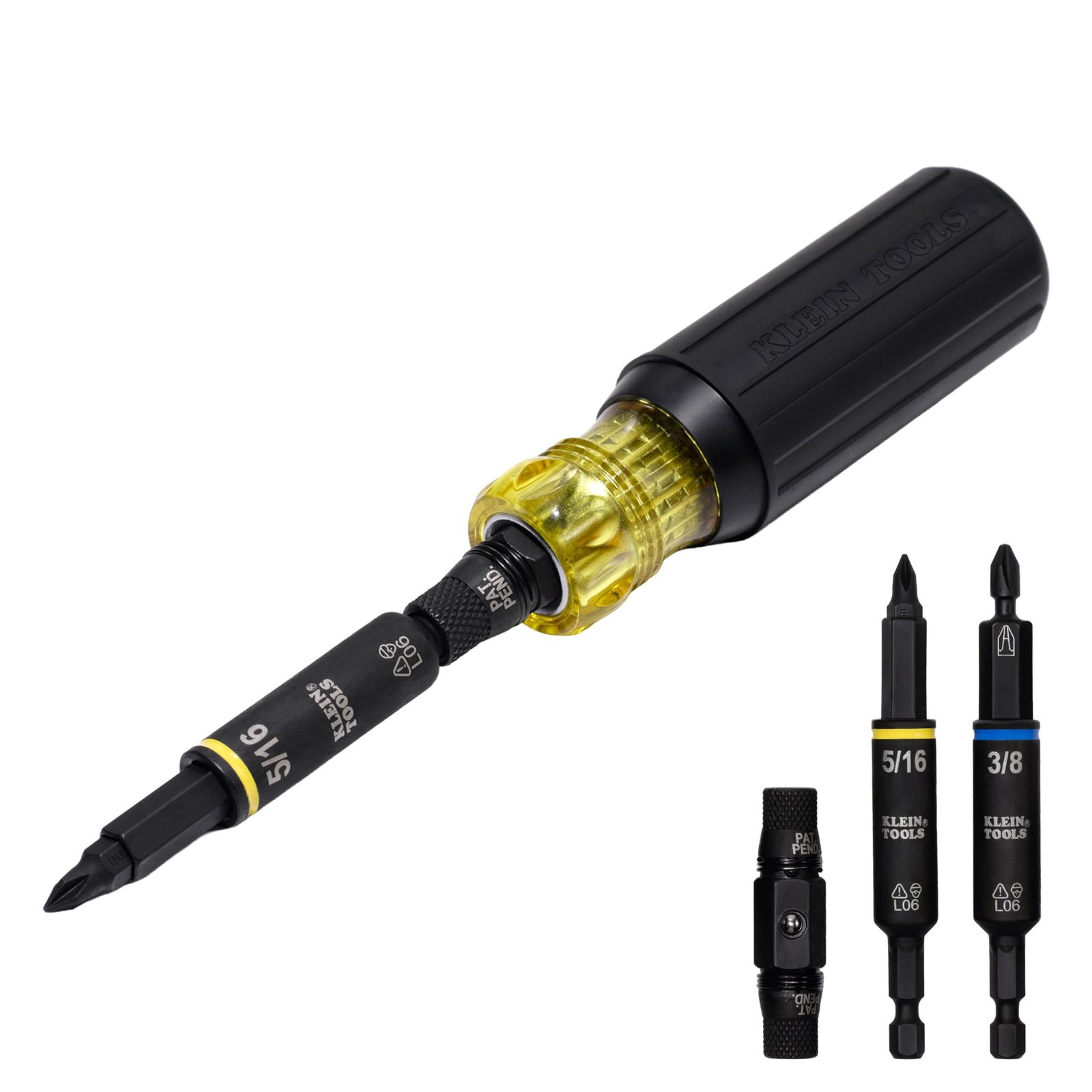 Klein Tools 32500HD 11-in-1 Multi-Bit Impact Screwdriver/Nut Driver