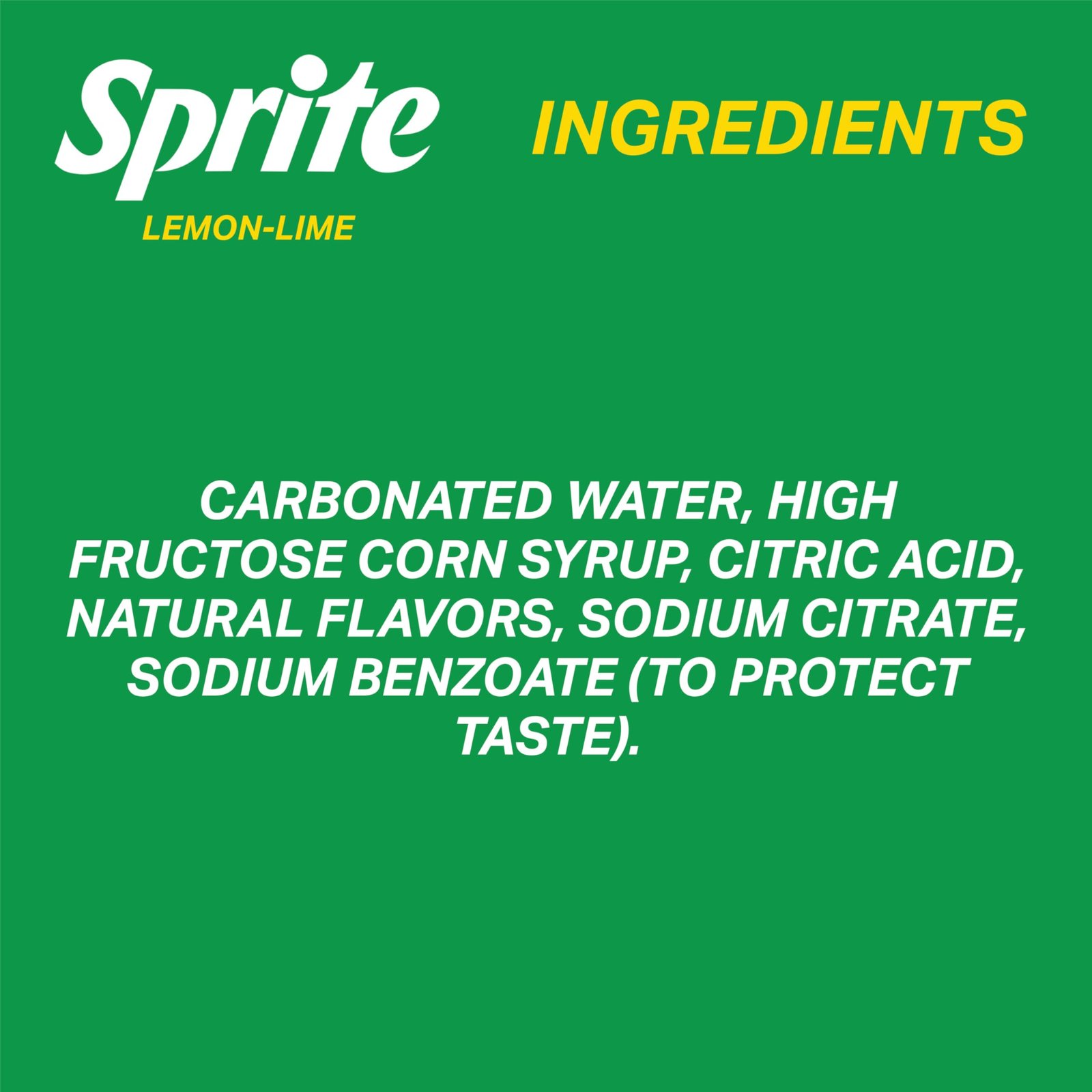 Sprite Lemon-Lime Caffeine-Free Soda Soft Drink Cans, 12 fl oz, 12 Pack - Image 2