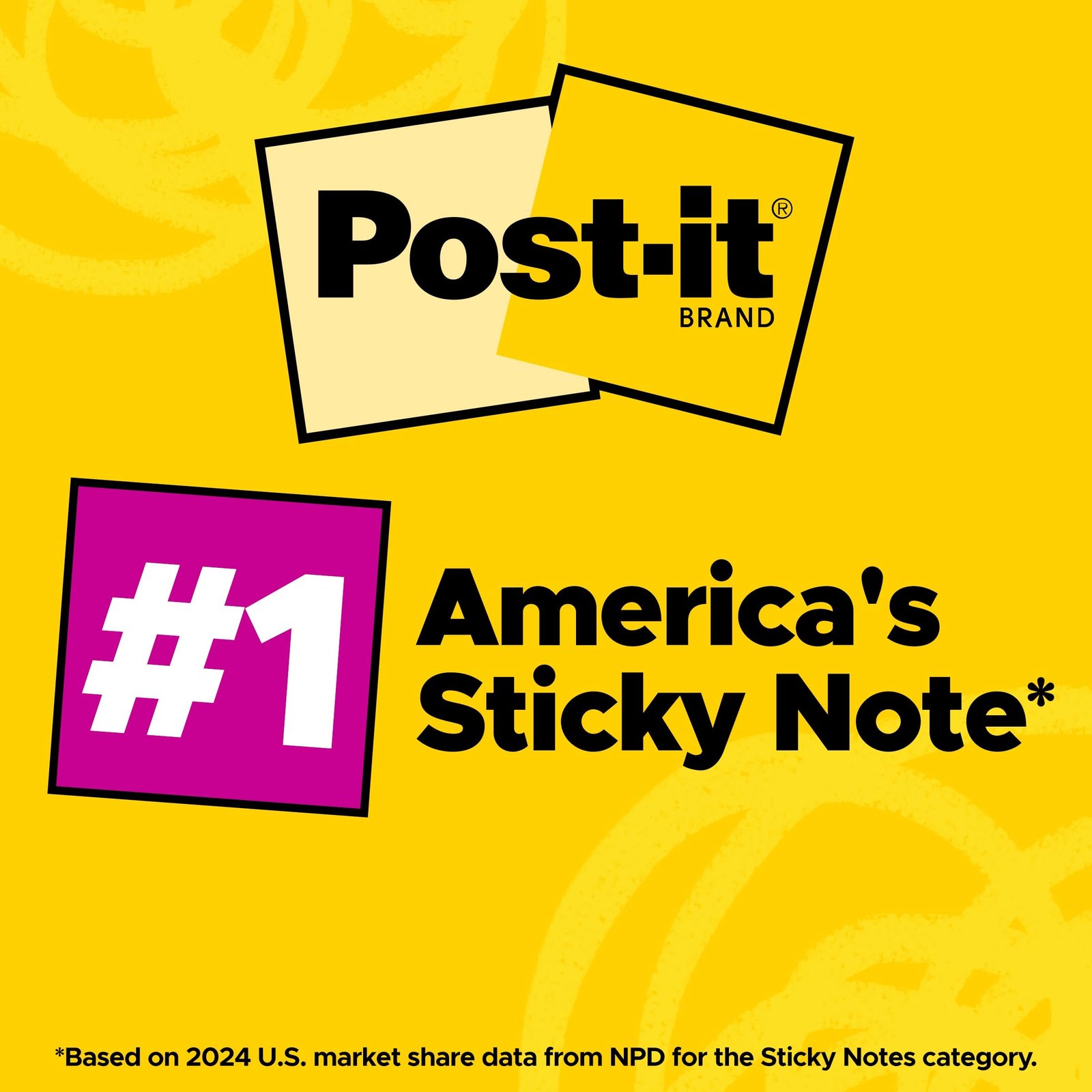 Post-it Super Sticky Notes, 3 x 3 in., Neon Fizz, 24 Pads - Image 6