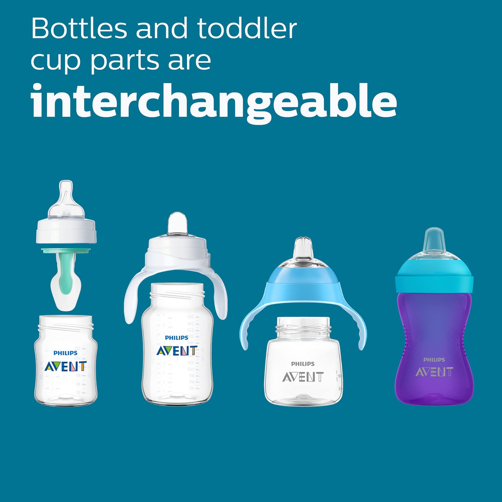 Philips Avent Anti-Colic Baby Bottle with AirFree Vent, Medium Flow, 9 oz - Image 9