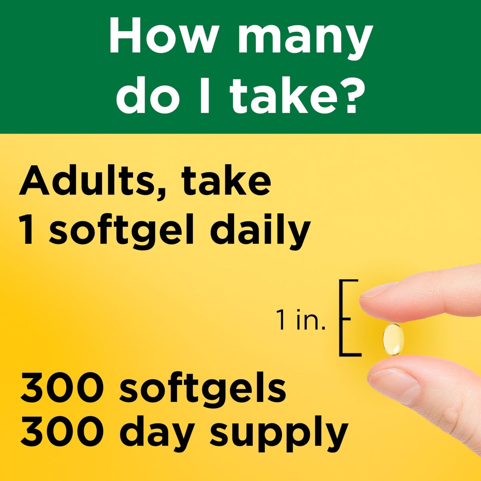 Nature Made Vitamin D3 1000 IU (25 mcg), 300 Vitamin D Softgels - Image 4