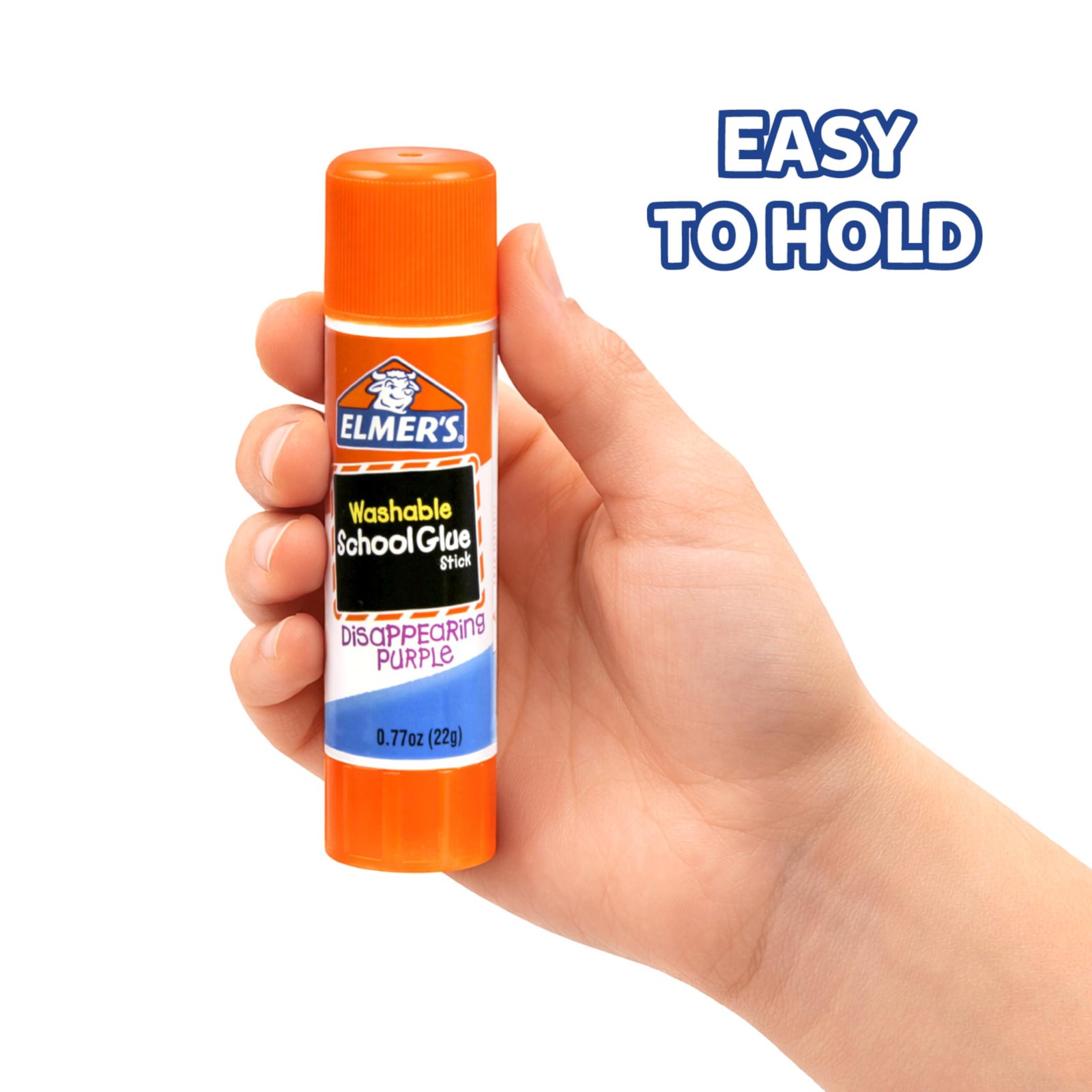 Elmer's Disappearing Purple School Glue Sticks, Washable, 22 Grams, 3 Count - Poster, Vision Board, Back to School Supplies, #1 Teacher Brand - Image 3