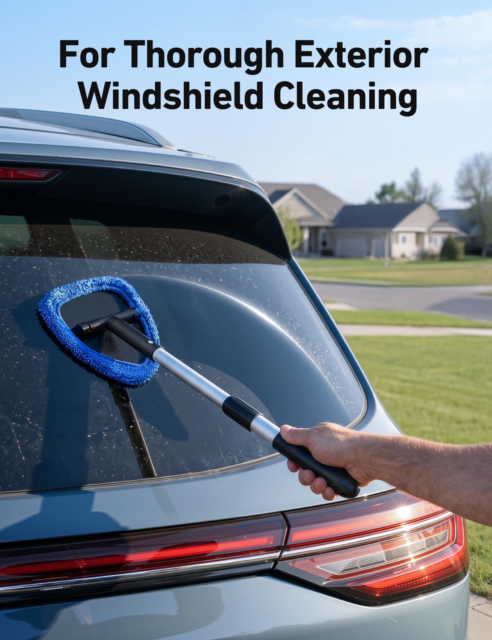 AstroAI 21" Extra-Long Windshield Cleaner Tool & Car Interior Detailing Kit - Image 7
