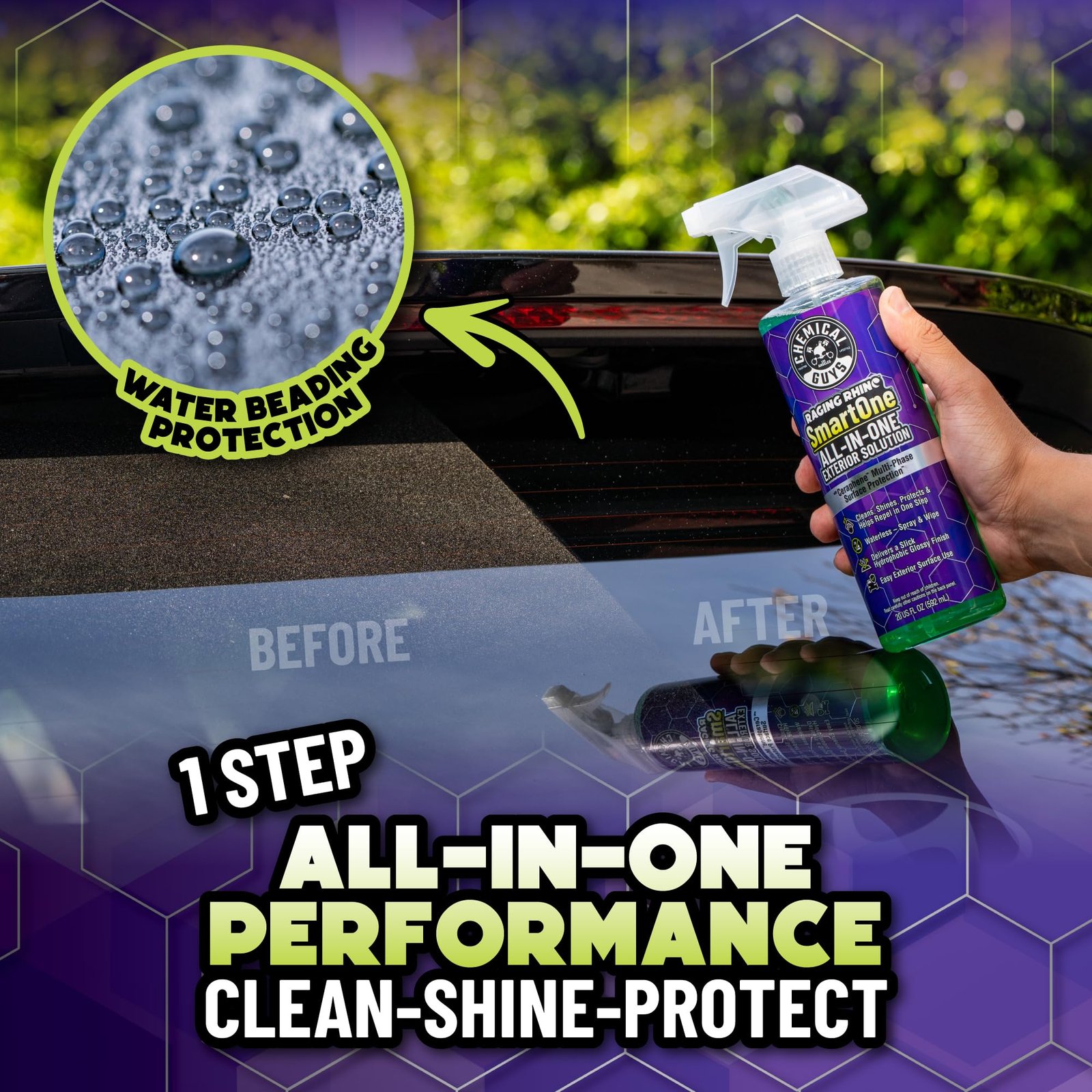 Chemical Guys, Raging Rhino All-in-One Exterior Detailer Spray, 20 oz - Image 2