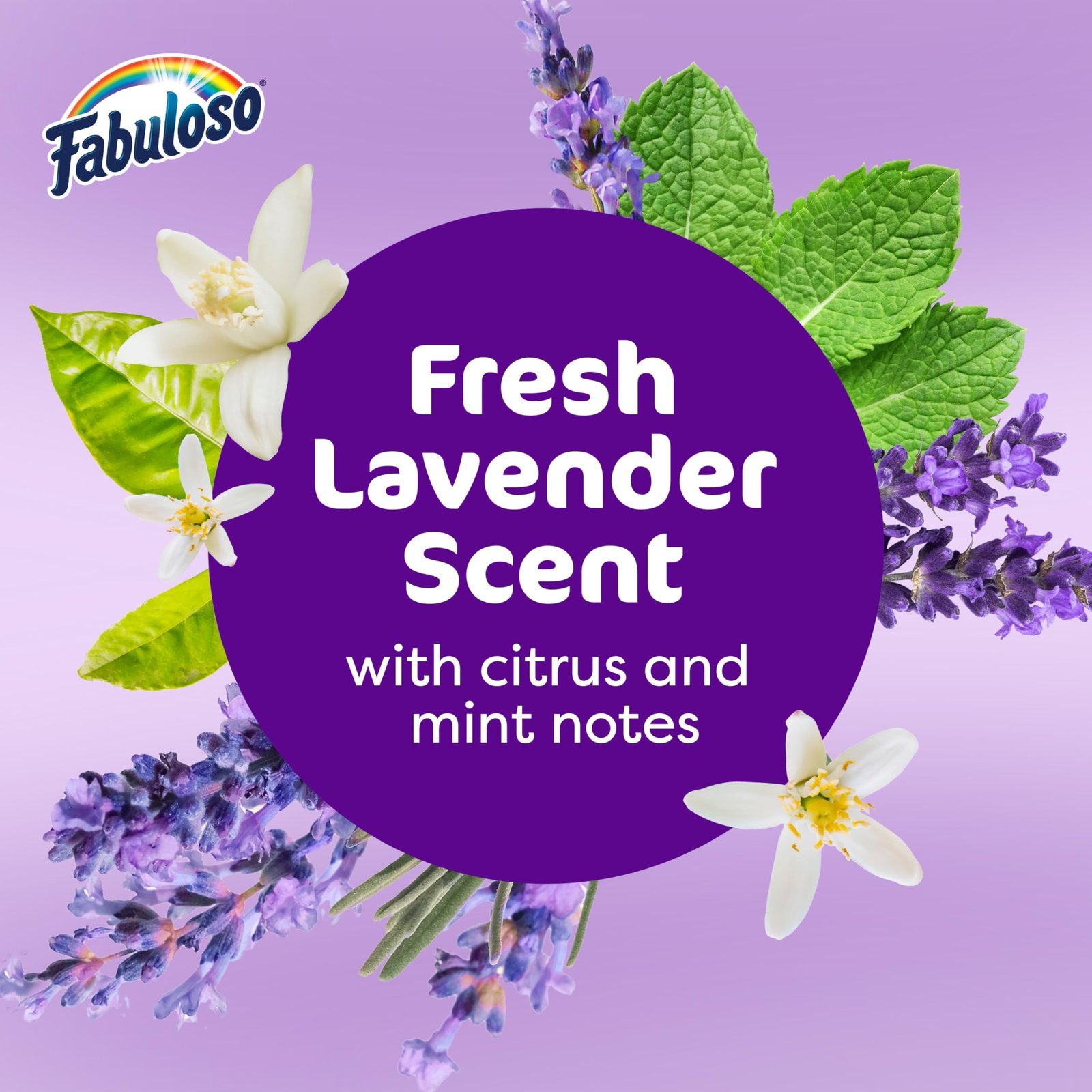 Fabuloso 2X All-Purpose Cleaner, Lavender Scent, 56 fl oz - Image 3