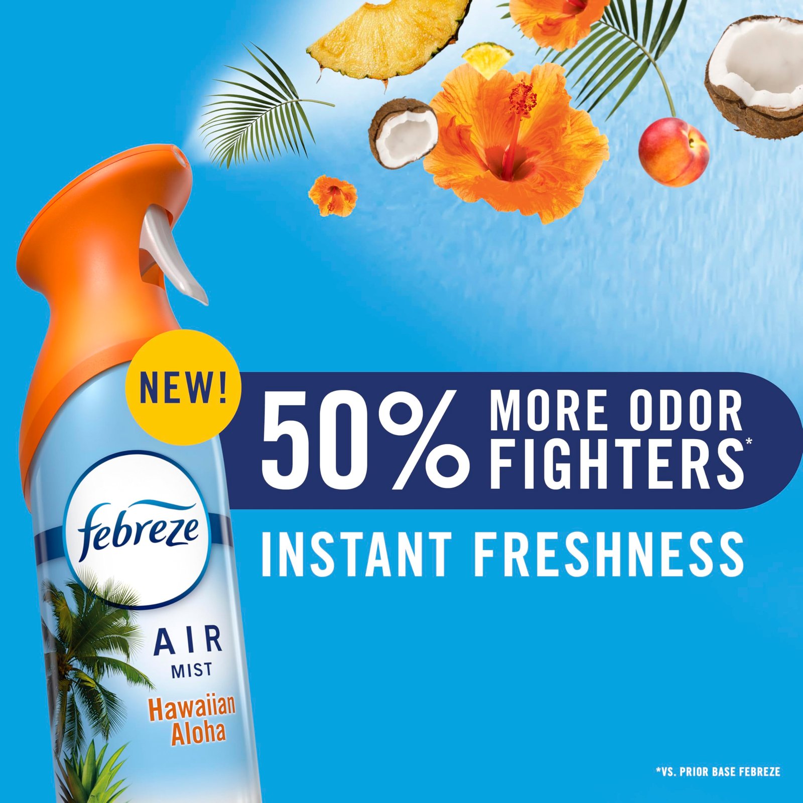 Febreze Odor-Fighting Air Freshener Spray, Room Spray, Crisp Fall Breeze, Cuddle Weather & Baked Cinnamon Apple Air Mist, 8.1 oz, 3ct - Image 2