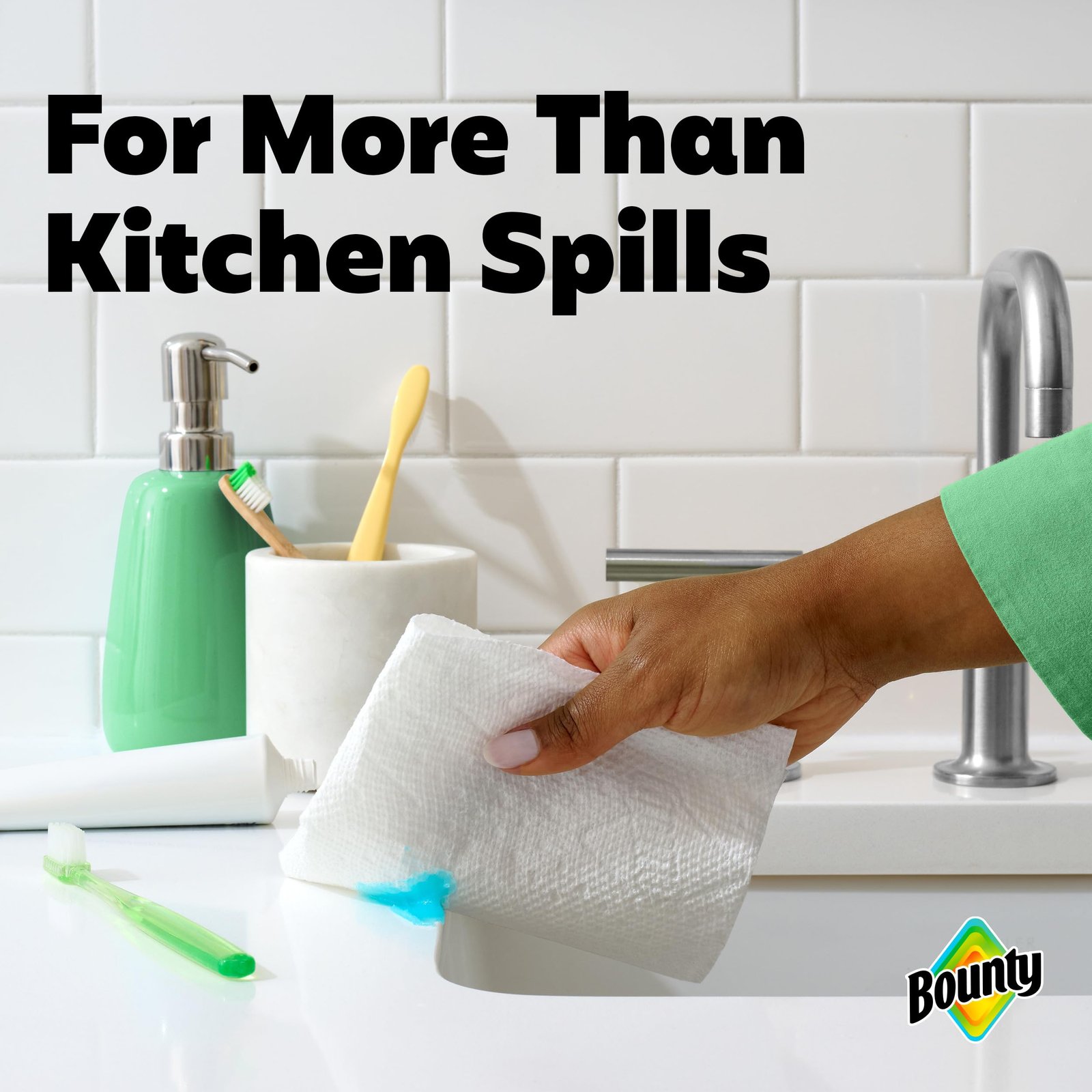 Bounty Select-A-Size Paper Towels, White, 2 Triple Rolls = 6 Regular Rolls - Image 10