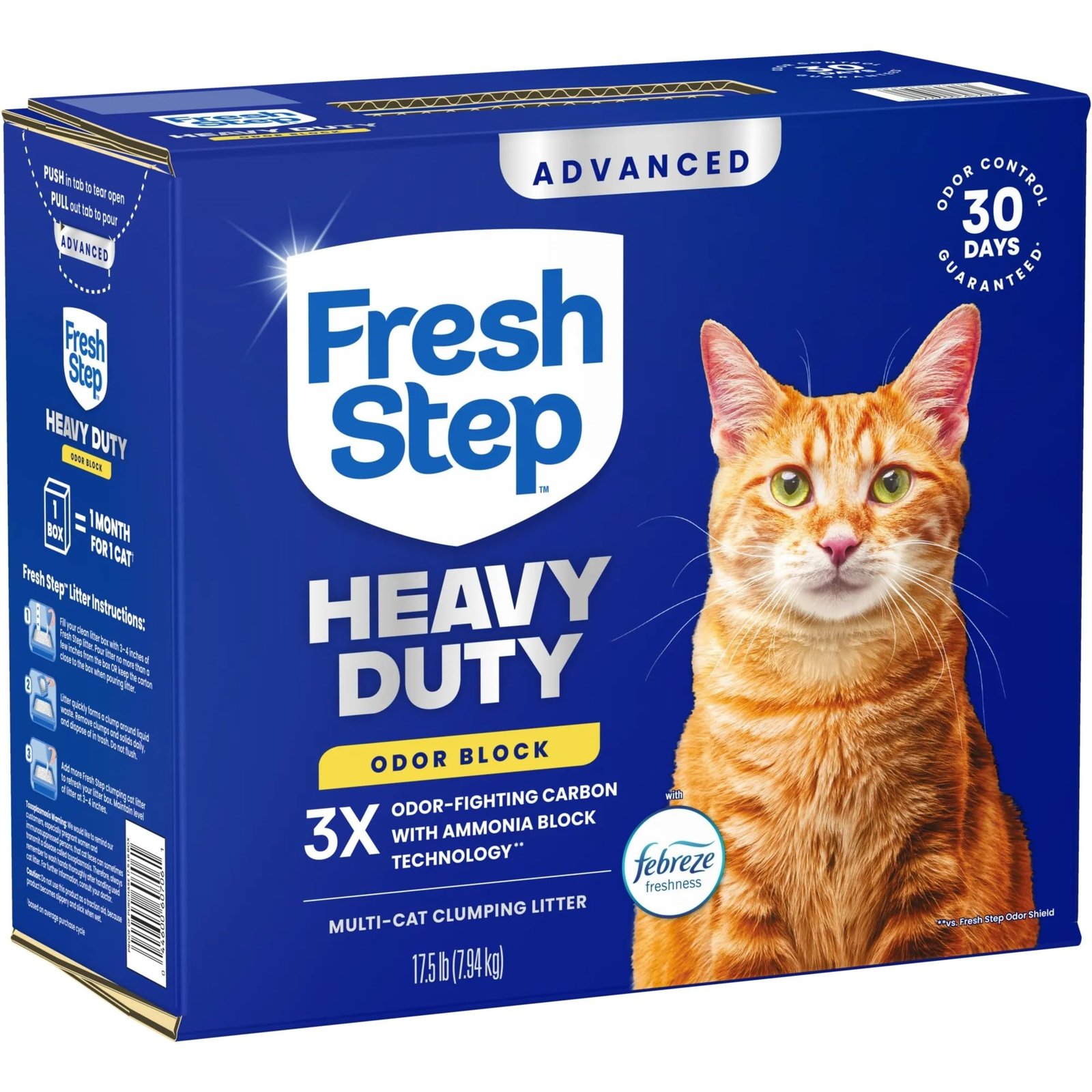 Fresh Step Advanced Heavy Duty Multi Cat Clumping Cat Litter, 17.5 lb. - Image 12
