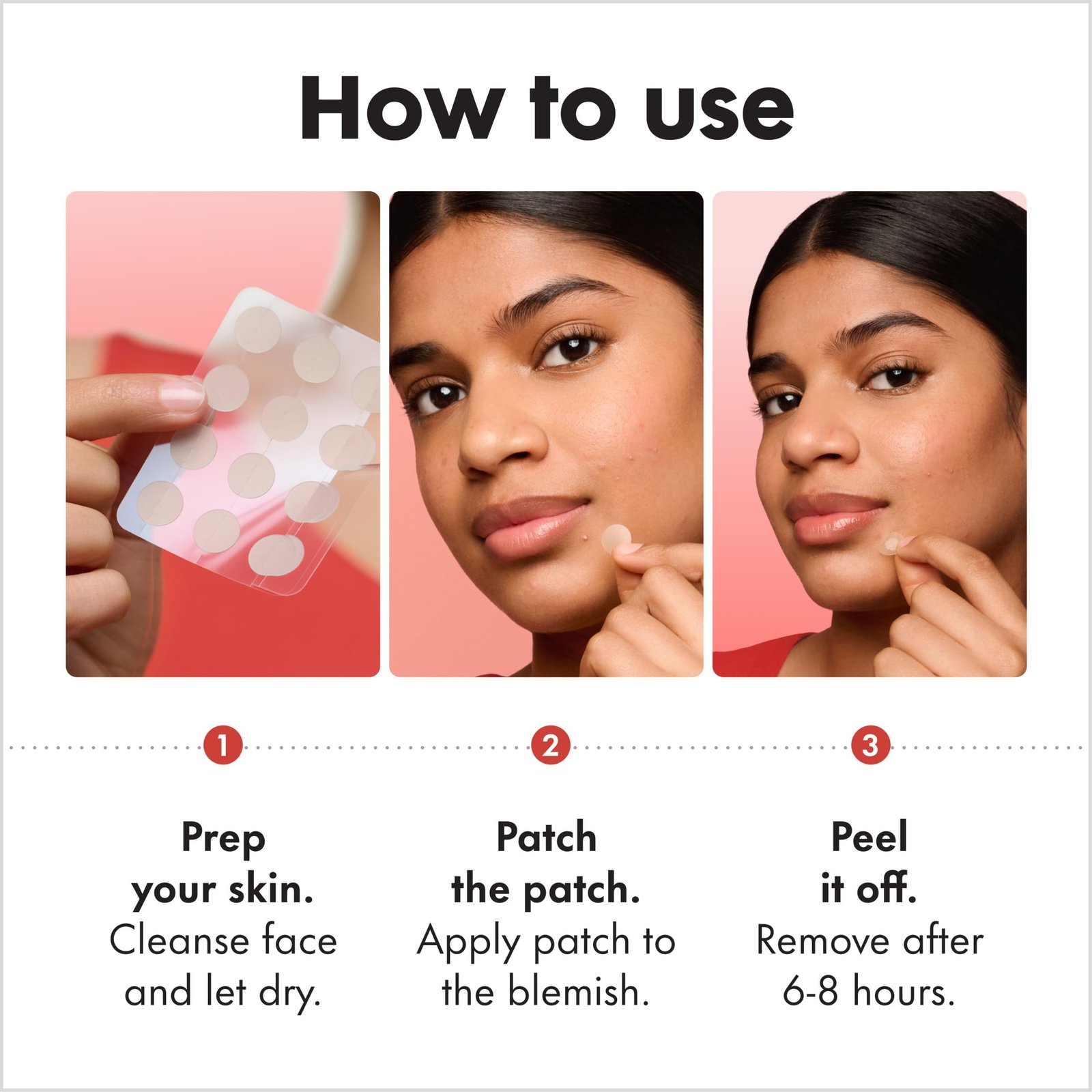 Mighty Patch Hero Cosmetics Original Nighttime Acne Pimple Patches, 36 Ct - Image 4