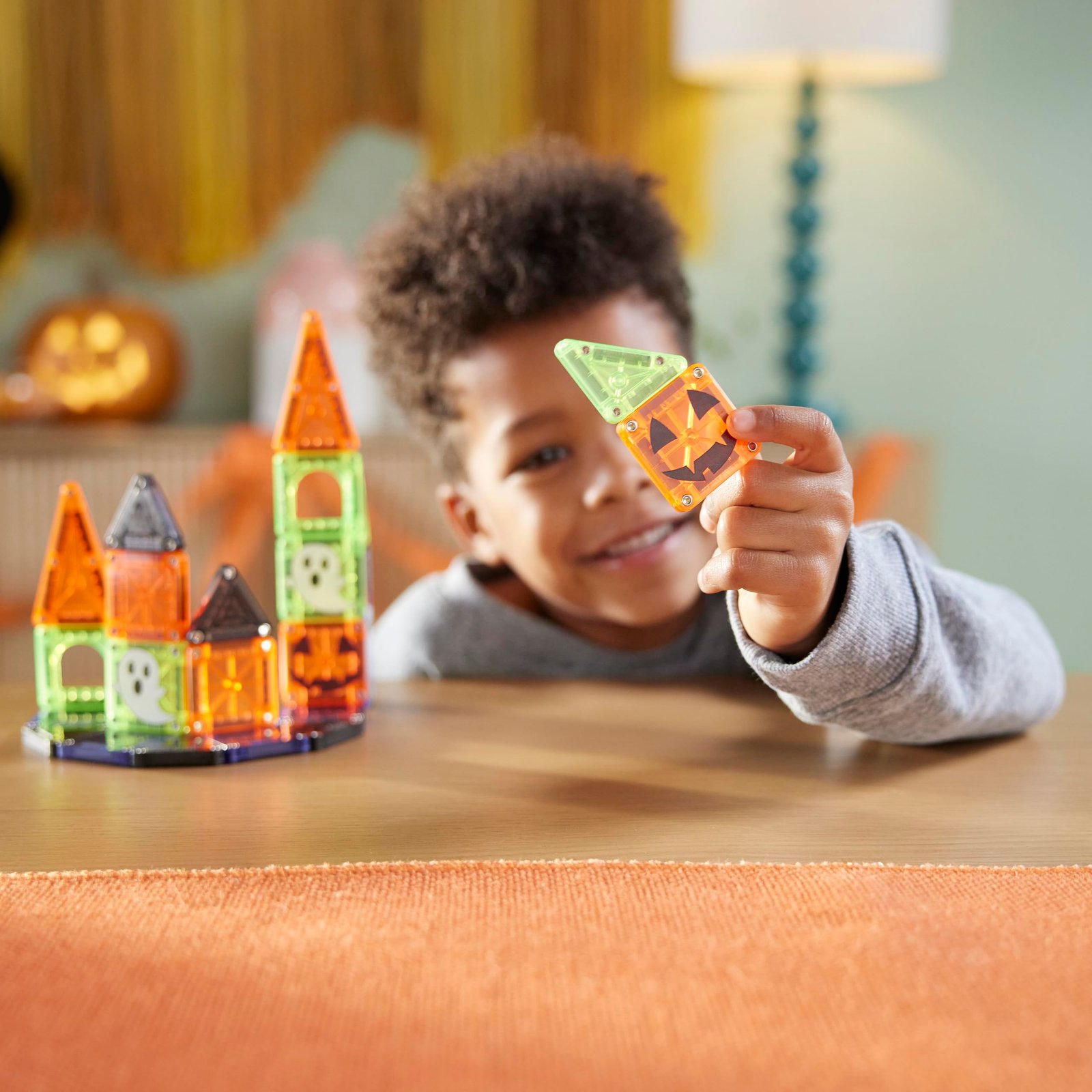 MAGNA-TILES microMAGS 24-Piece Spooky Travel Set, The Original Magnetic Building Brand - Image 6