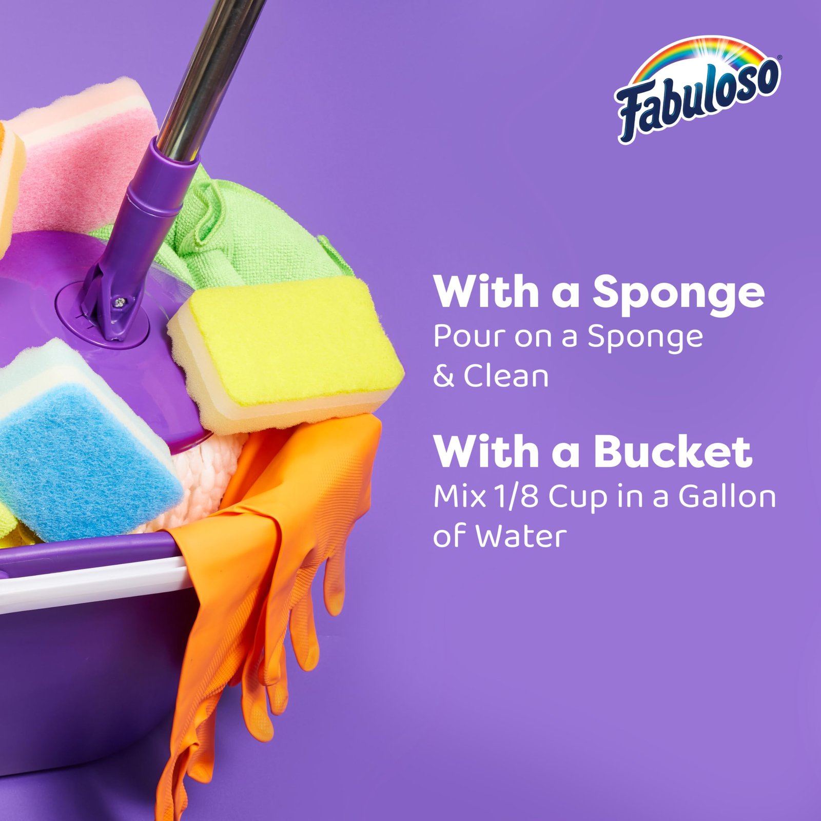 Fabuloso 2X All-Purpose Cleaner, Lavender Scent, 56 fl oz - Image 7