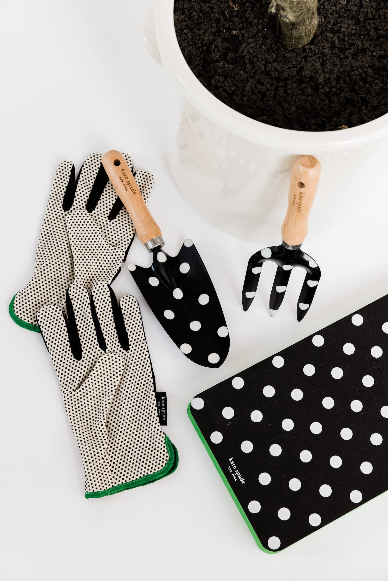 kate spade new york 2 Piece Garden Hand Tool Set, Picture Dot - Image 7