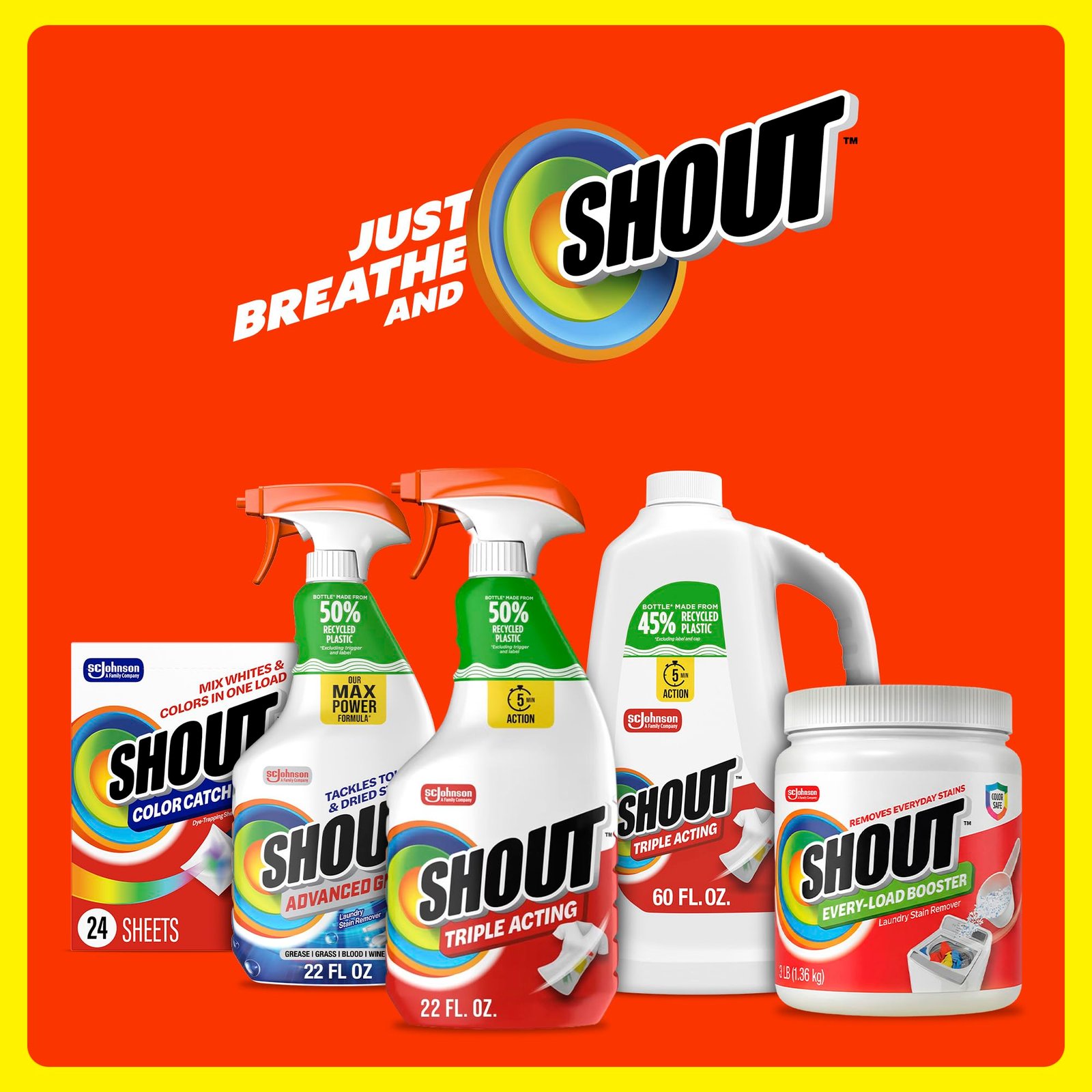 Shout Triple-Acting Active Enzyme Laundry Stain Remover Spray, 22oz - Image 9