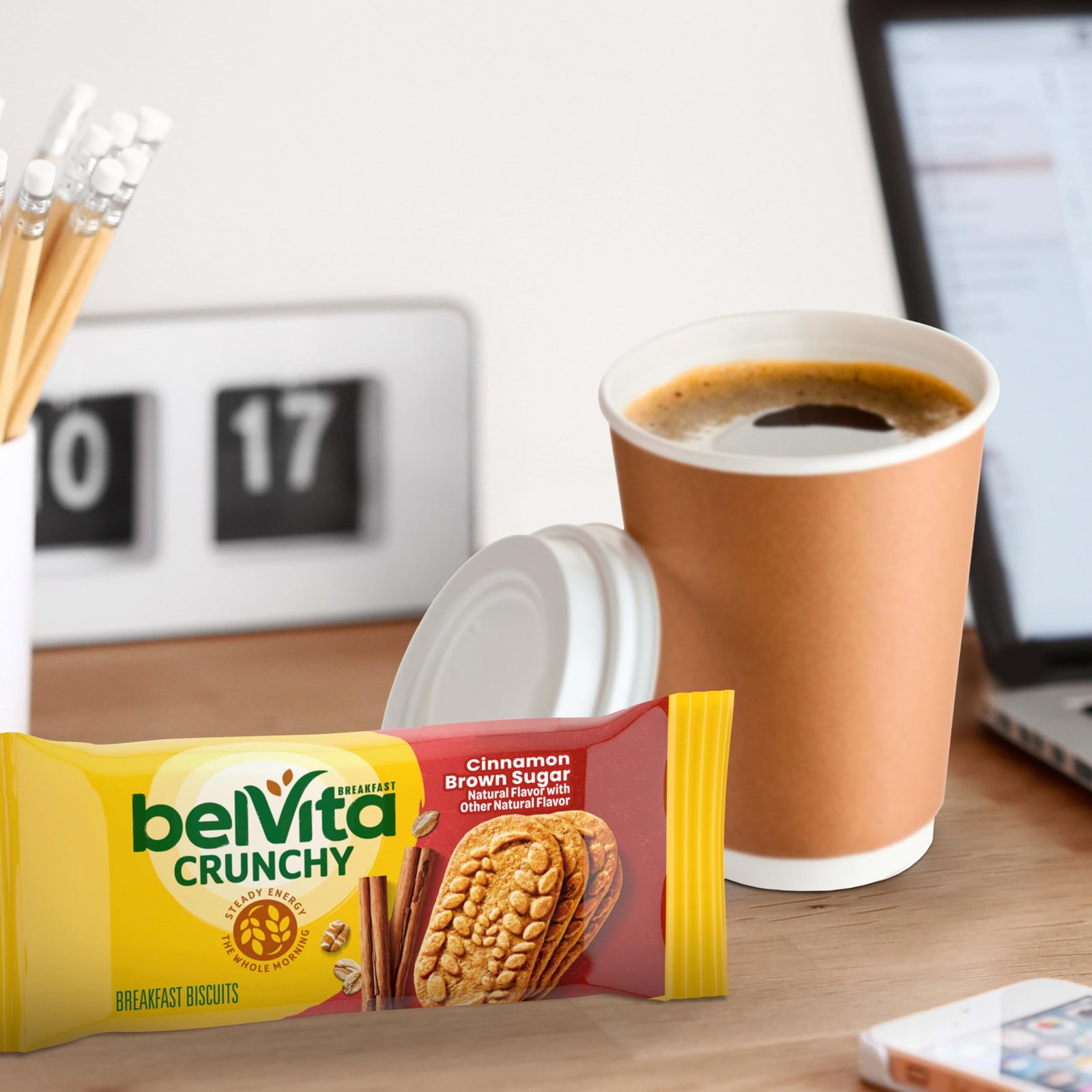 belVita Breakfast Bars Biscuits, Cinnamon Brown Sugar, Value Pack, 12 Packs - Image 7