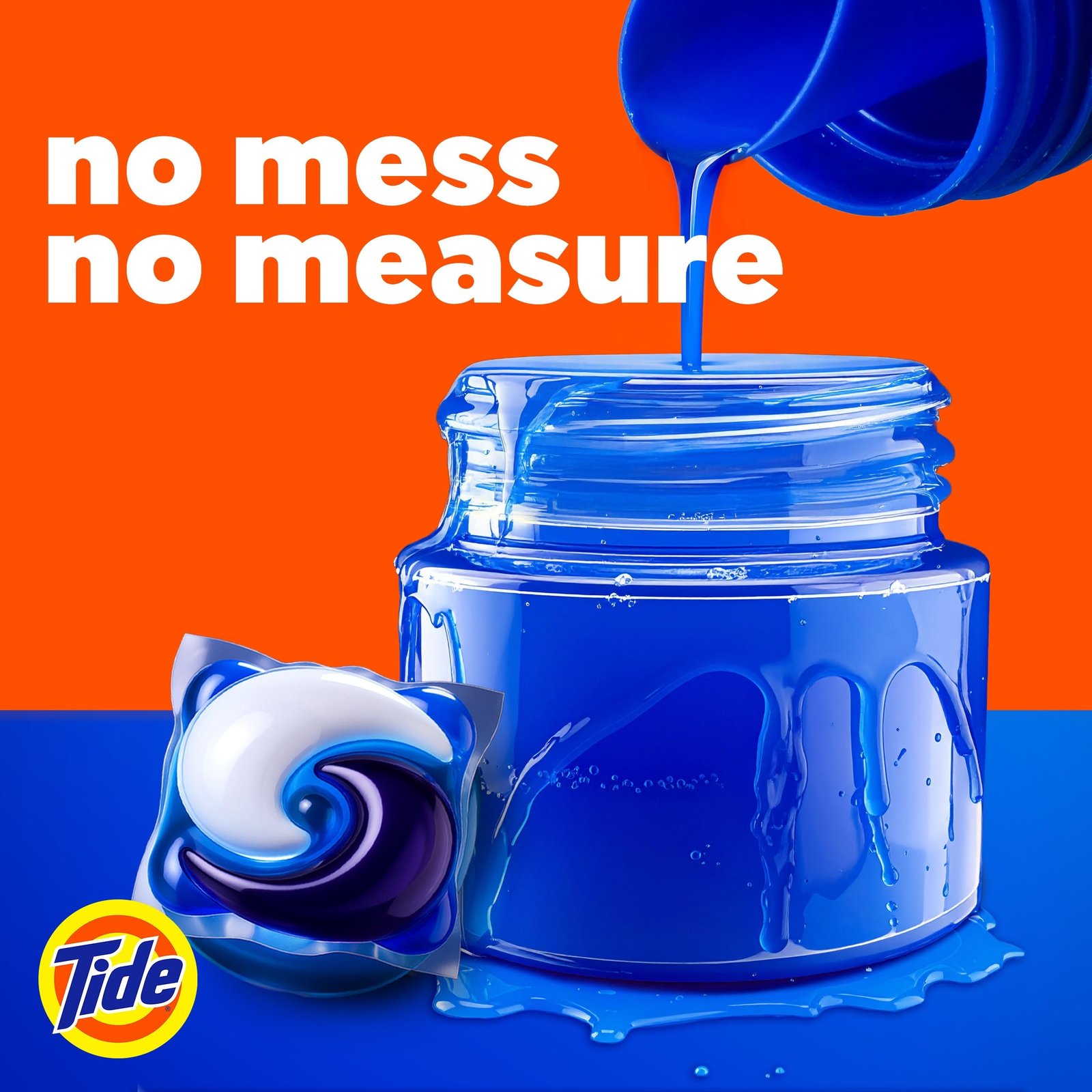 Tide PODS laundry detergent pacs, 3-in-1 Stain Remover, Odor Fighter, Color Protector, 112 Count, HE compatible, Spring Meadow Scent - Image 4