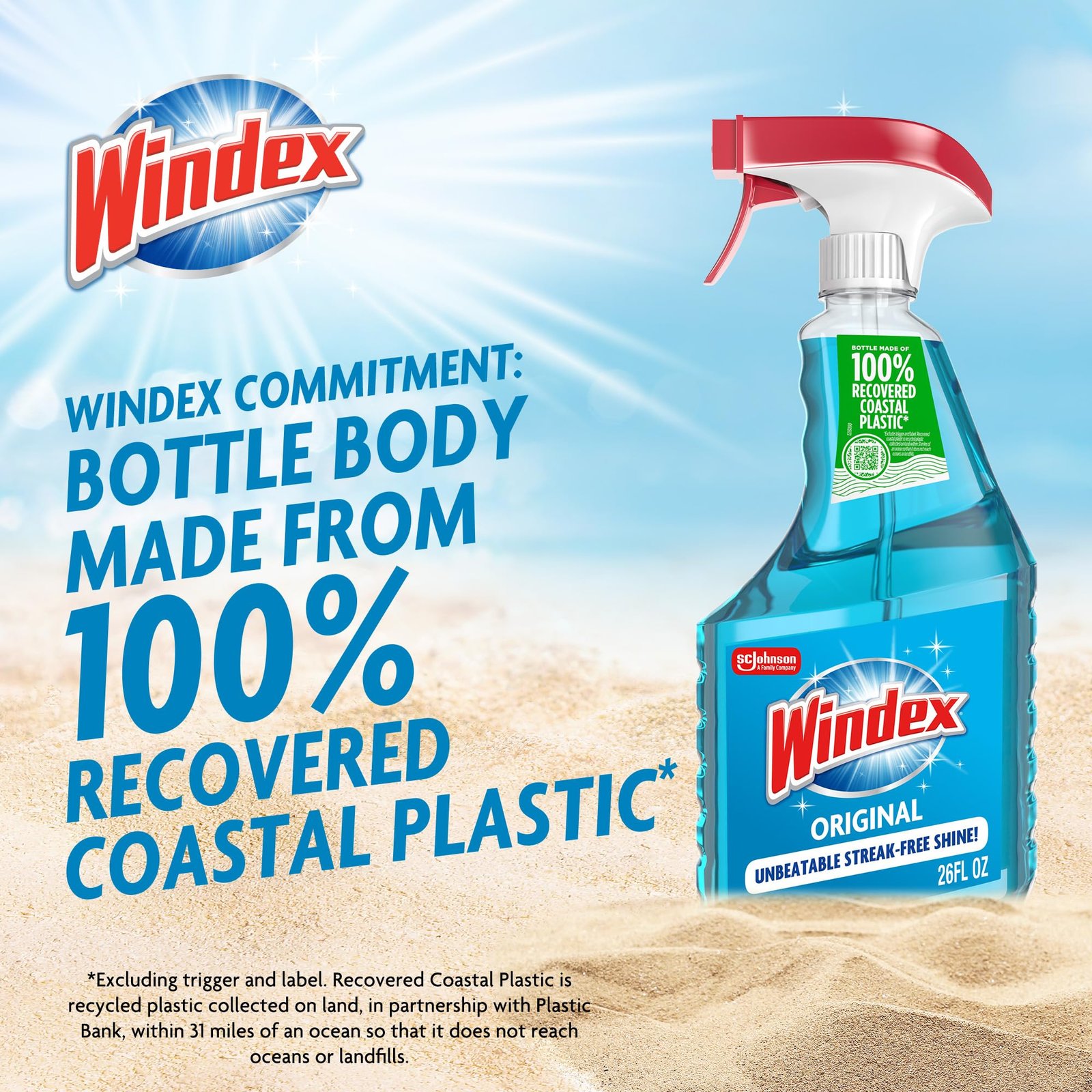 Windex Glass & Window Cleaner Spray Bottle, Original, 23 oz - Image 7