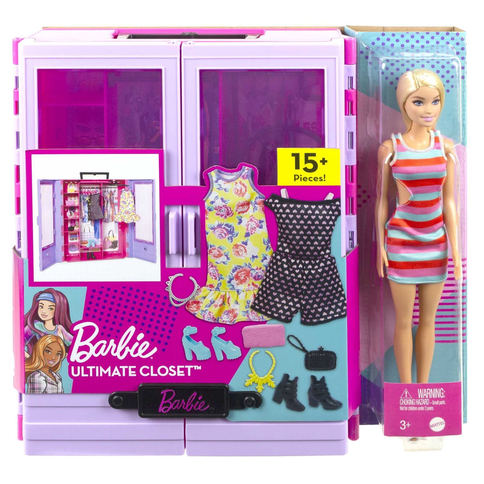 Barbie Fashionistas Ultimate Closet Portable Fashion Playset - Image 6