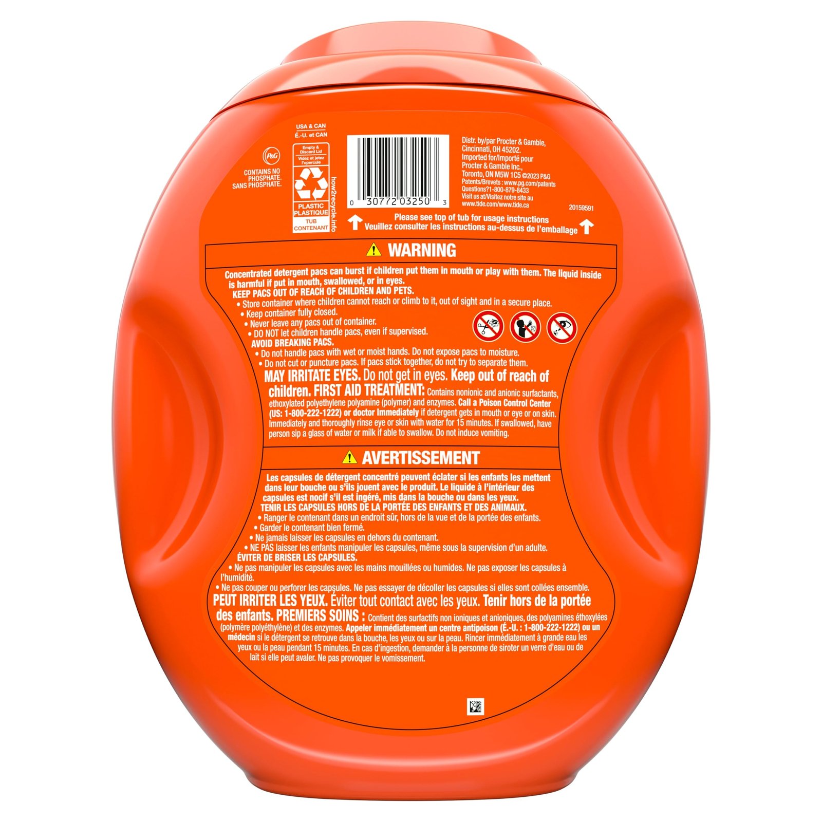 Tide PODS laundry detergent pacs, 3-in-1 Stain Remover, Odor Fighter, Color Protector, 112 Count, HE compatible, Spring Meadow Scent - Image 13