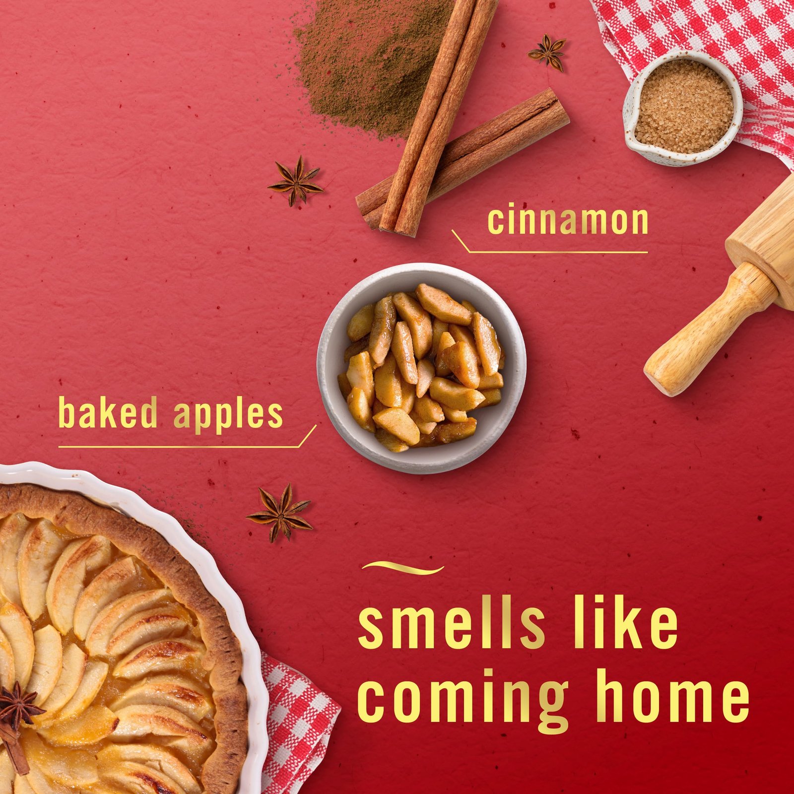 Febreze Odor-Fighting Air Freshener Spray, Room Spray, Crisp Fall Breeze, Cuddle Weather & Baked Cinnamon Apple Air Mist, 8.1 oz, 3ct - Image 5