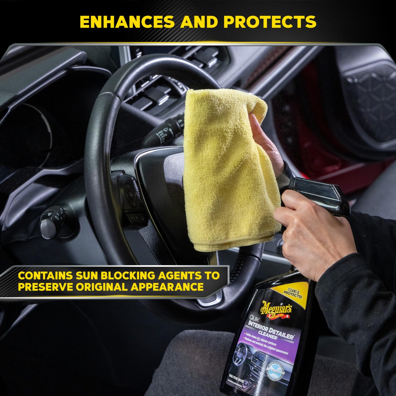 Meguiar's Quik Interior Detailer Cleaner, 24 Oz - Image 8