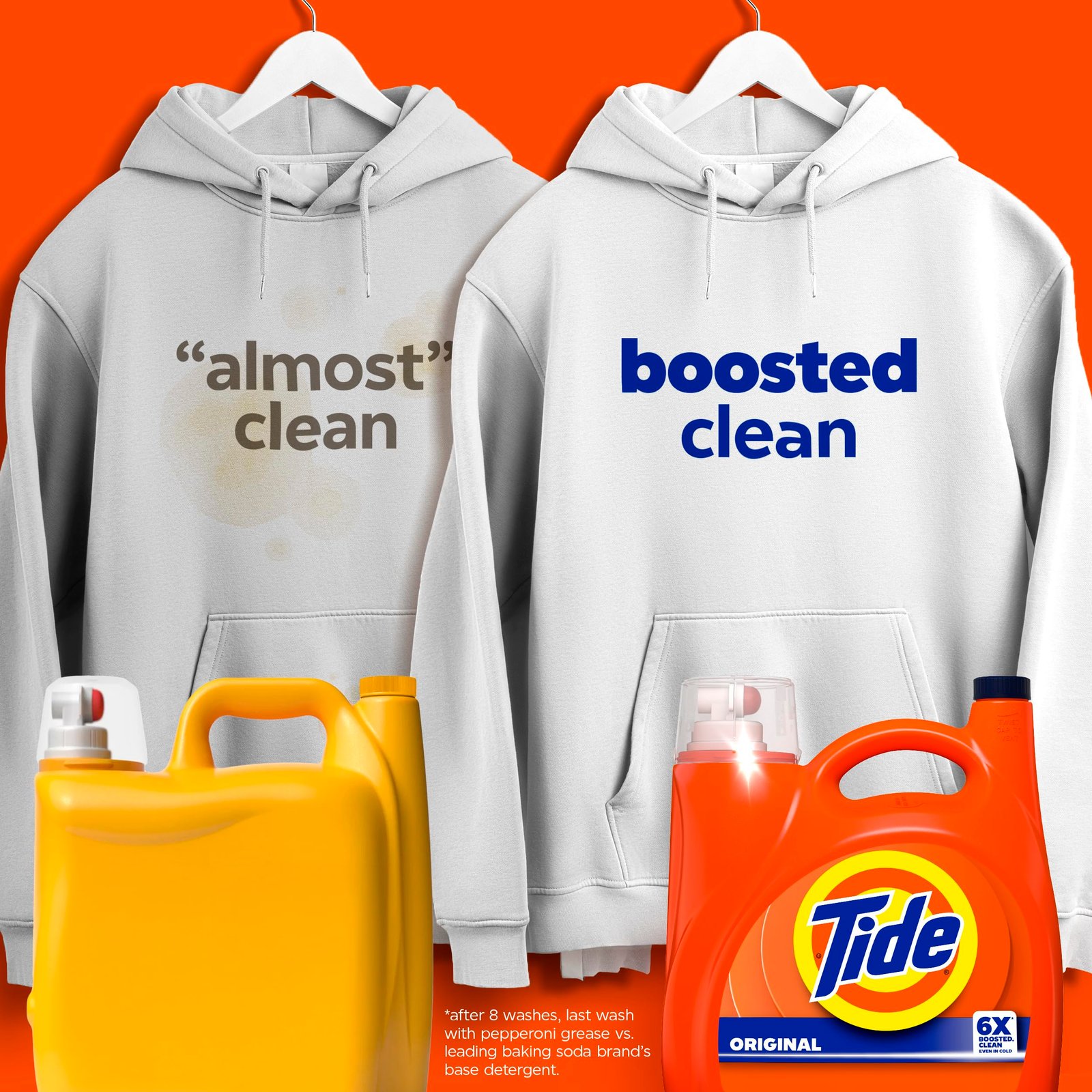 Tide Liquid Laundry Detergent, Original Scent, 125 fl oz, 100 Loads, Boosted Clean Even in Cold Water with Concentrated Washing Soap - Image 2
