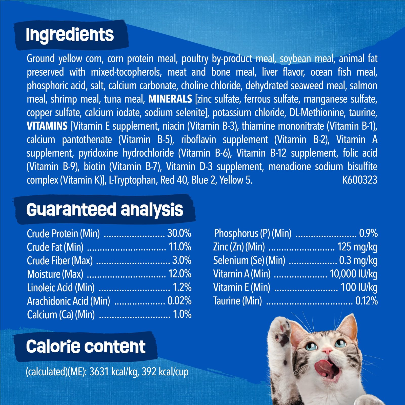 Friskies Purina Seafood Sensations Dry Cat Food, 22 lb Bag - Image 5